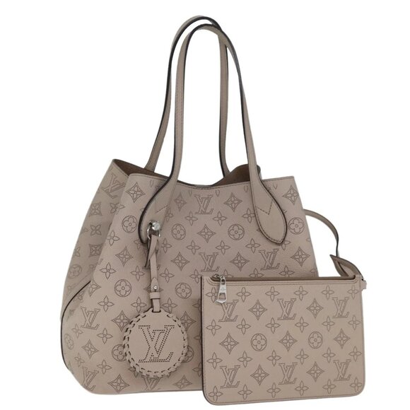 LOUIS VUITTON Monogram Mahina Blossom MM Tote Bag Galle M21852 LV Auth 74705SA - Picture 1 of 16